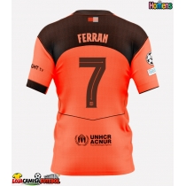 Camisa de Futebol Barcelona Ferran Torres #7 Equipamento Alternativo 2025-26 Manga Curta